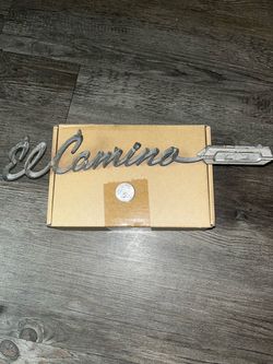 Vintage 1965 Chevy El Camino Rear Quarter Panel Emblem – Original GM #(contact info removed)