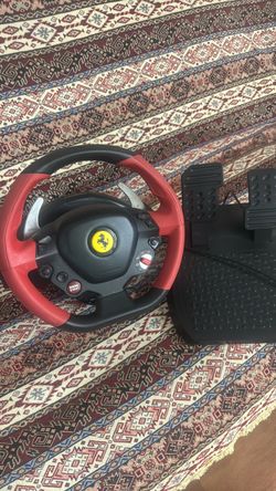 Thrust master steering wheel