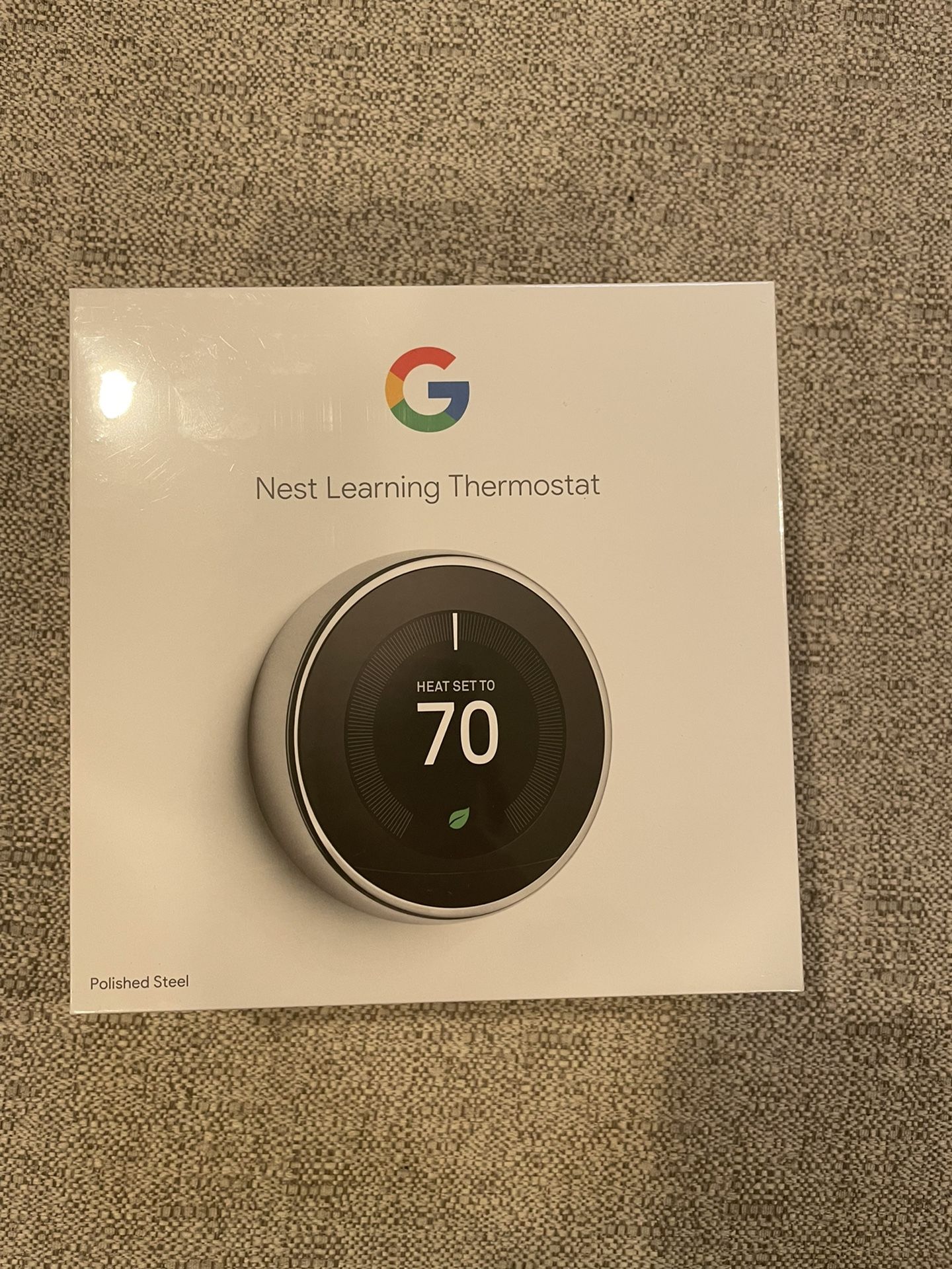 Google Nest 3rd Gen Learning Thermostat