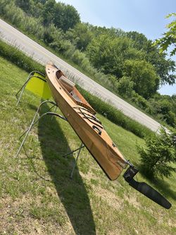 Handmade Wooden Kayak