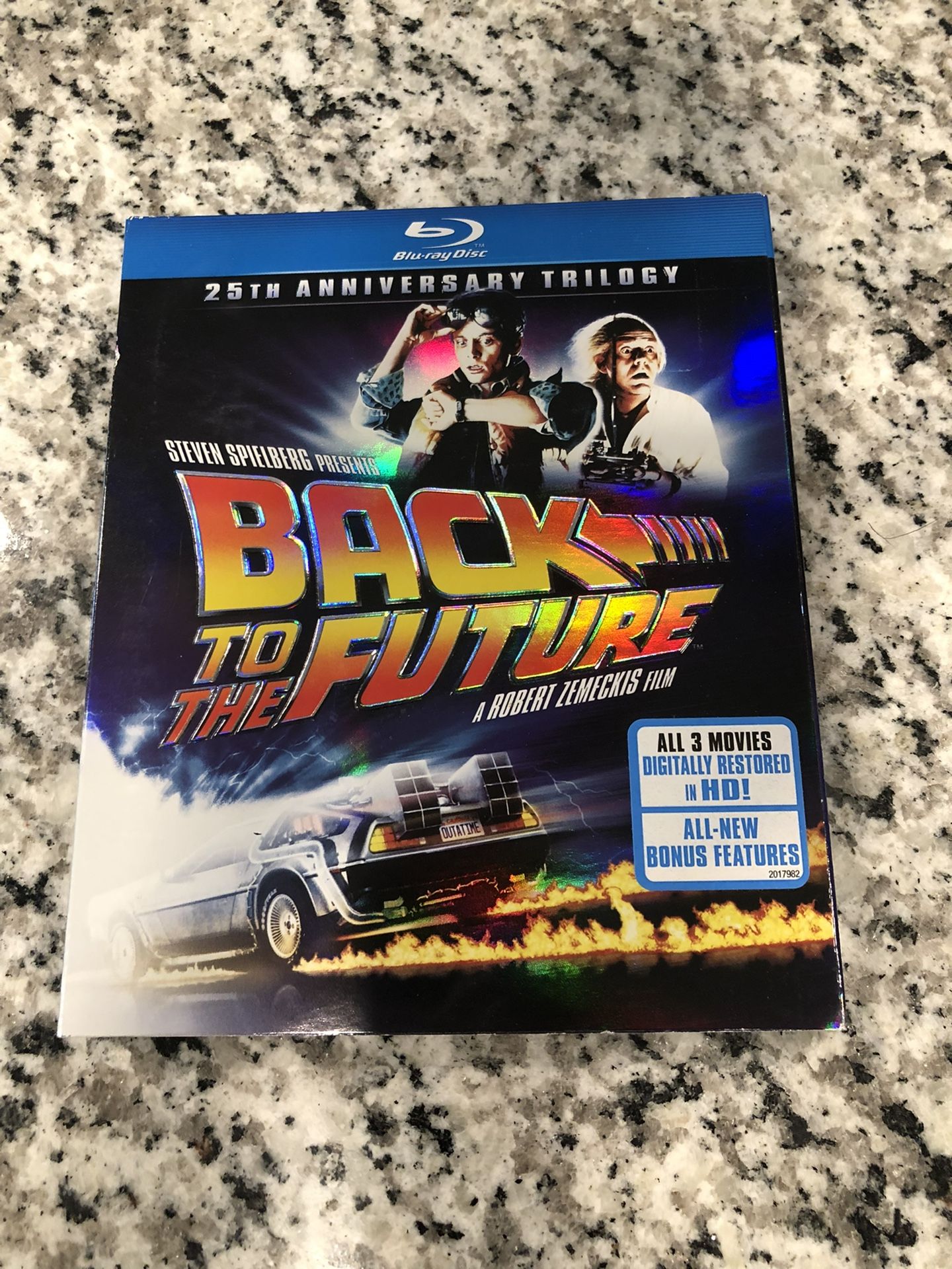 Back To The Future Trilogy 25th Anniversary Bluray