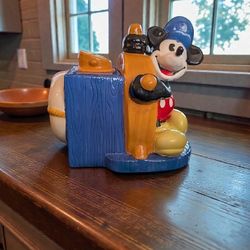 Disney Steamboat Willie Limited Edition Treasure Craft Cookie Jar #1190/2000