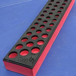 Snap-on Tools Foam Organizer for 39pc 1/4" Drive SAE Socket Set FMS002BR Red USA