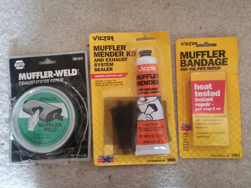 Muffler fix kit
