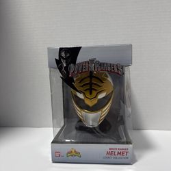 Power rangers white ranger helmet legacy collection