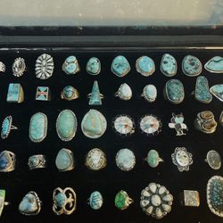 Rings! Turquoise , Coral , Lápiz, Larimar, Amber, and Many More