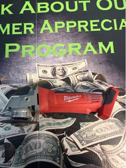 F32-000-308 MILWAUKEE GRINDER “TOOL ONLY”
