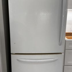 Newer White GE Refrigerator