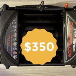 Power Block Dumbbells X2