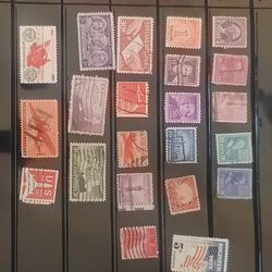 Vintage Stamp Collection USA