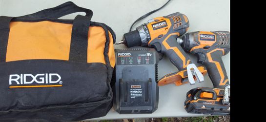 18 volt impact and drill