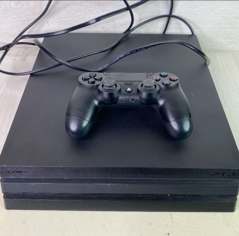 Sony PS4 PlayStation 4 Pro 1TB Console Jet Black (CUH 7215B)