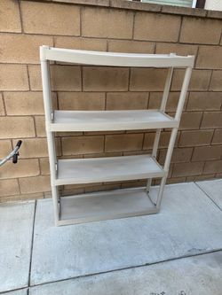Storage shelves