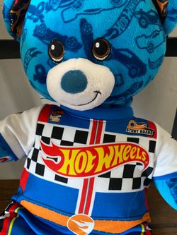 Hot Wheels Build A Bear 50th Anniversary Racing Plush toy