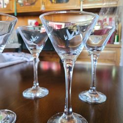 Gray Goose Martini Glasses – 16 Sets of 2 (Brand new)