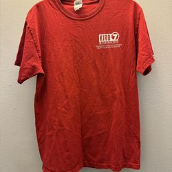 Kiro 7 Eyewitness News T Shirt Medium Red