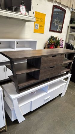 Sleek & Functional $299 TV Stand with Dual Drawers
