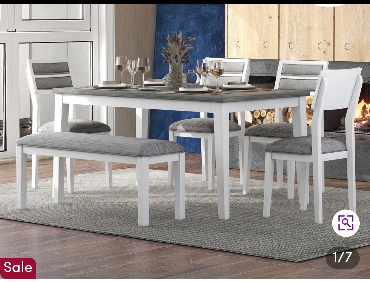 Dining Table With 4 Chairs