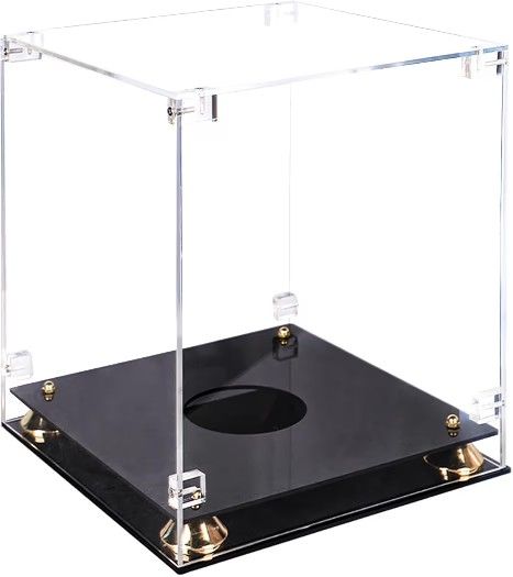 Premium 4mm Acrylic Basketball Display Case – UV-Protected Display Case for Basketball, Ultra Pro Box for Autographed NBA Balls, Durable Plastic Showc