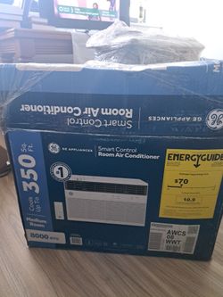 GE AIR CONDOTIONER  8000  BTU