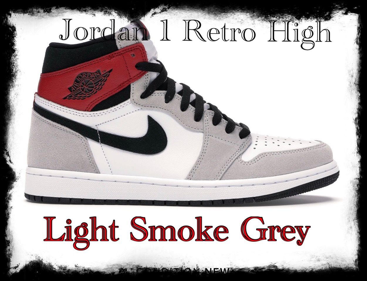 Jordan 1 Retro High-Light Smoke Grey-US 10