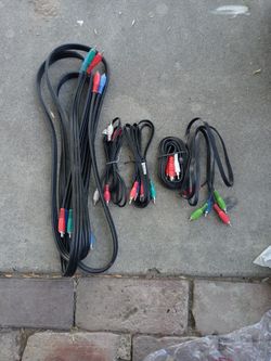 Coaxial Cables For RCA And Retro Game System 