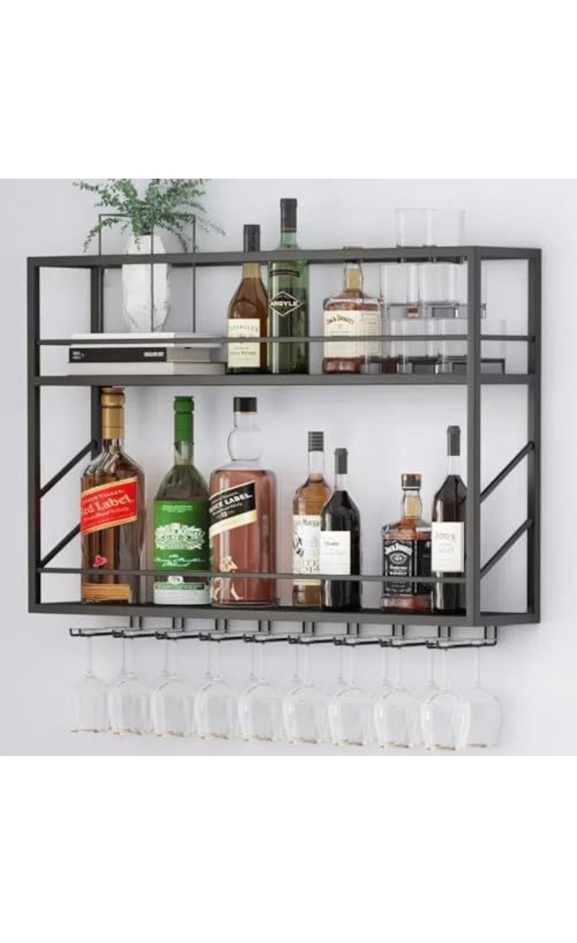 Wall Mounted Wine Rack/Bar