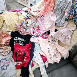 Baby girl clothes 25pc lot size 12 months.