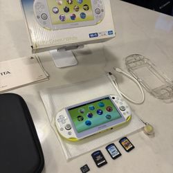 PS Vita lime green minty Condition 