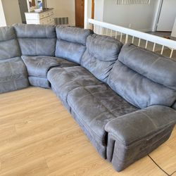 Sectional Sofa with Recliners