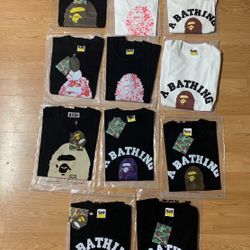 Bape Shirts/essentials