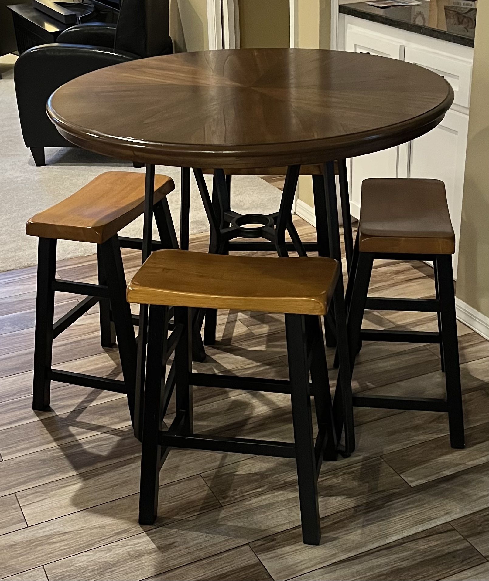 High top Table With Four Stools