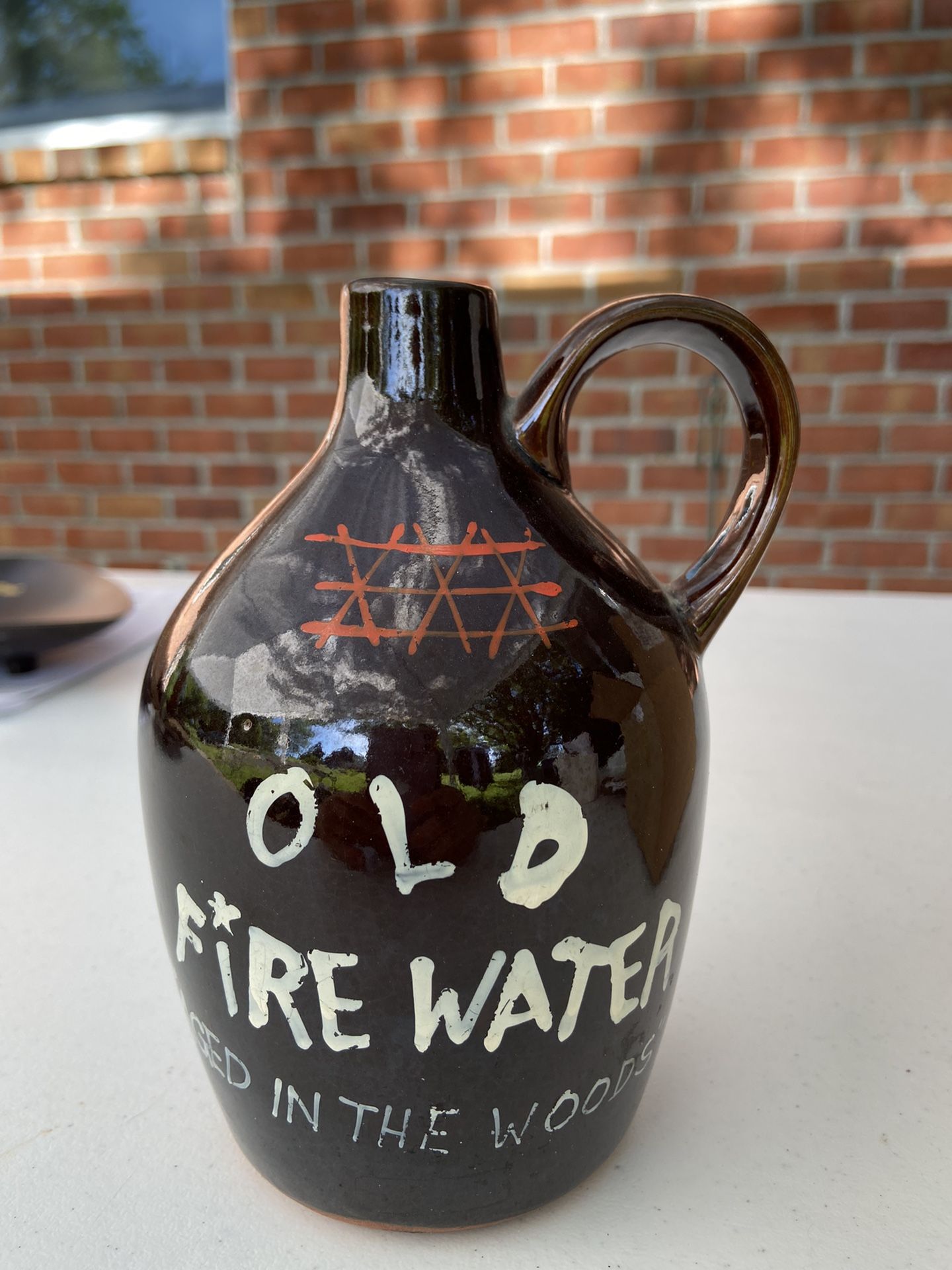 Old Fire Water Bottle