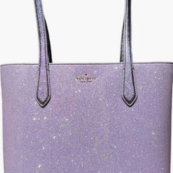 Kate Spade Lavender Holiday Tote Brand New w Tags