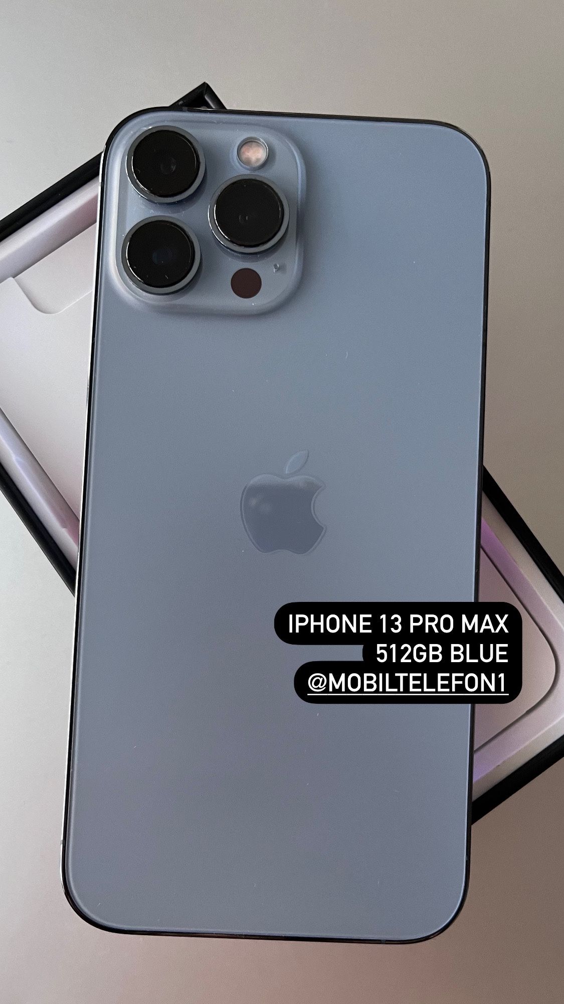 Iphone 13 Pro Max 512GB ANY CARRIER SIERRA BLUE