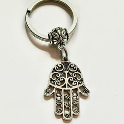 Hamsa Hand Keychain