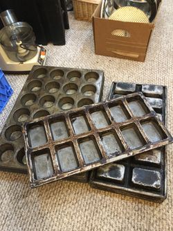 Commercial Cast Iron Baking Tins