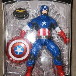 2013 Marvel Legends Avengers Captain America Mandroid Baf 