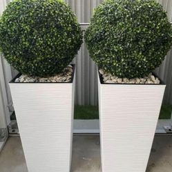 New Planters With Plants- $300 Per Pair 