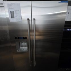42" KITCHENAID BUILT IN STAINLESS STEEL REFRIGERATOR 