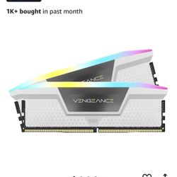 Corsair Vengeance RGB DDR5 RAM 32GB White 