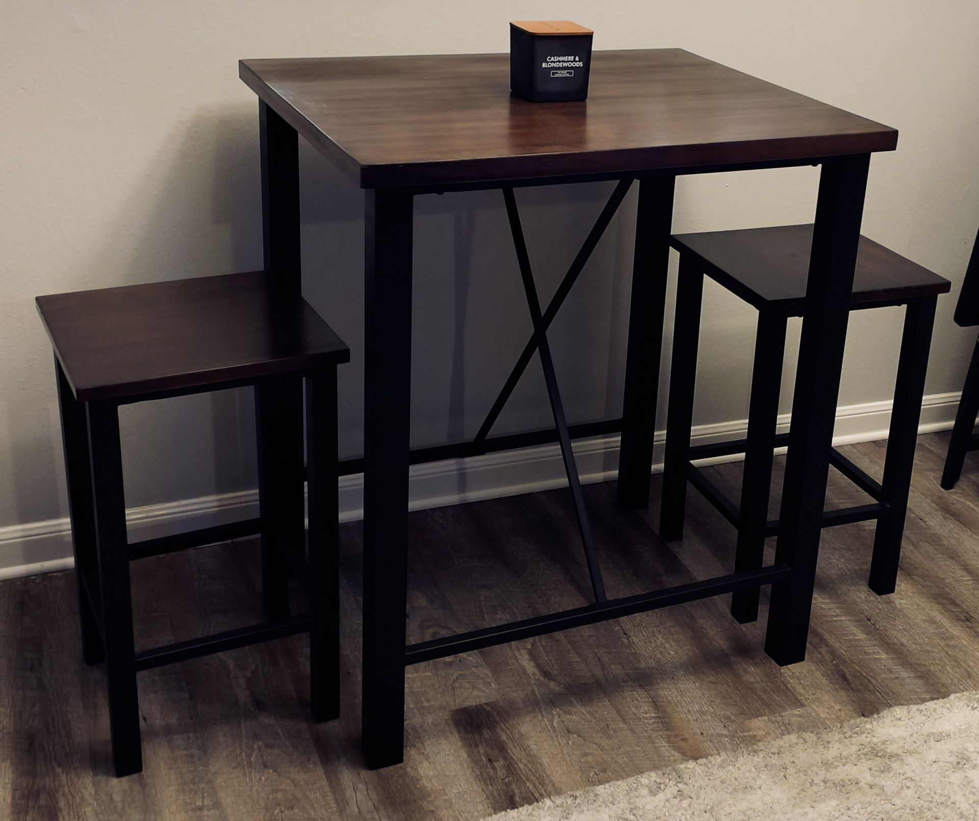 Dining table With 2 Stools - Local Pickup only