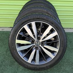 Honda Wheels & Tires Set ; 4 Lugs 4x100 Pattern