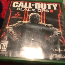 Xbox 1 Call Of Duty,Black Ops 3