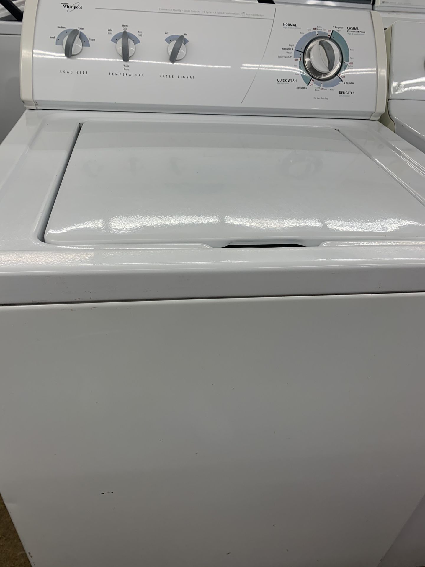 Whirlpool Washer - Heavy Duty! 13 Options! Super Capacity! 30-Day Guarantee! Delivery Available Today