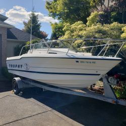 20' Trophy Walkaround Boat