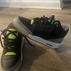 Jordan 3 Retro Electric Green Size 4Y GS