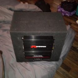 JBL Subwoofer And Amp