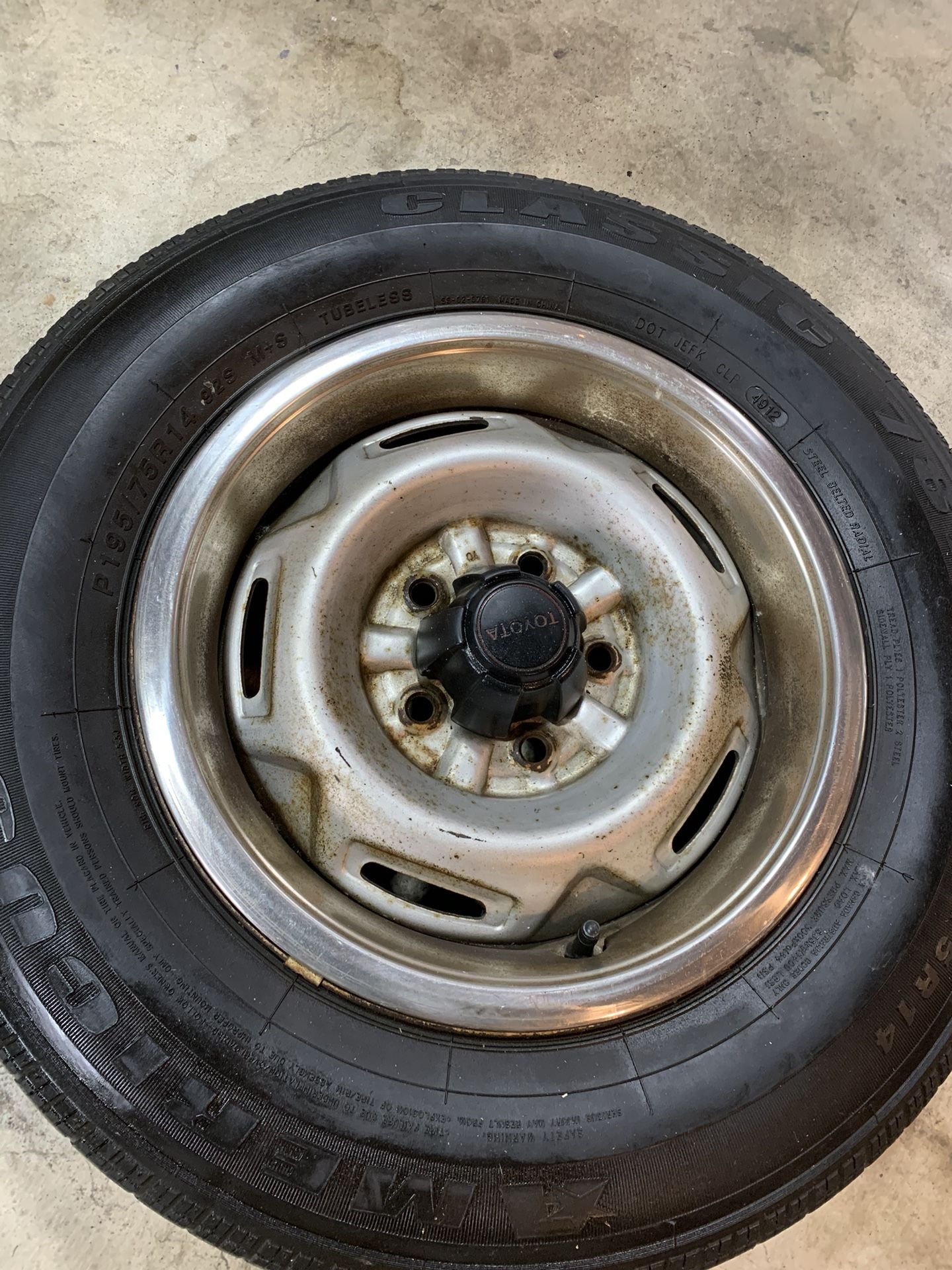 Toyota 2wd Sr5 Compete Rim Set