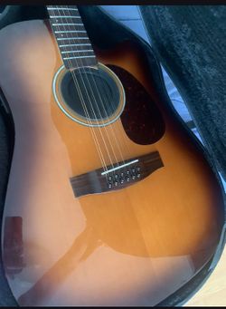 Michelle 12 string guitar(case included)